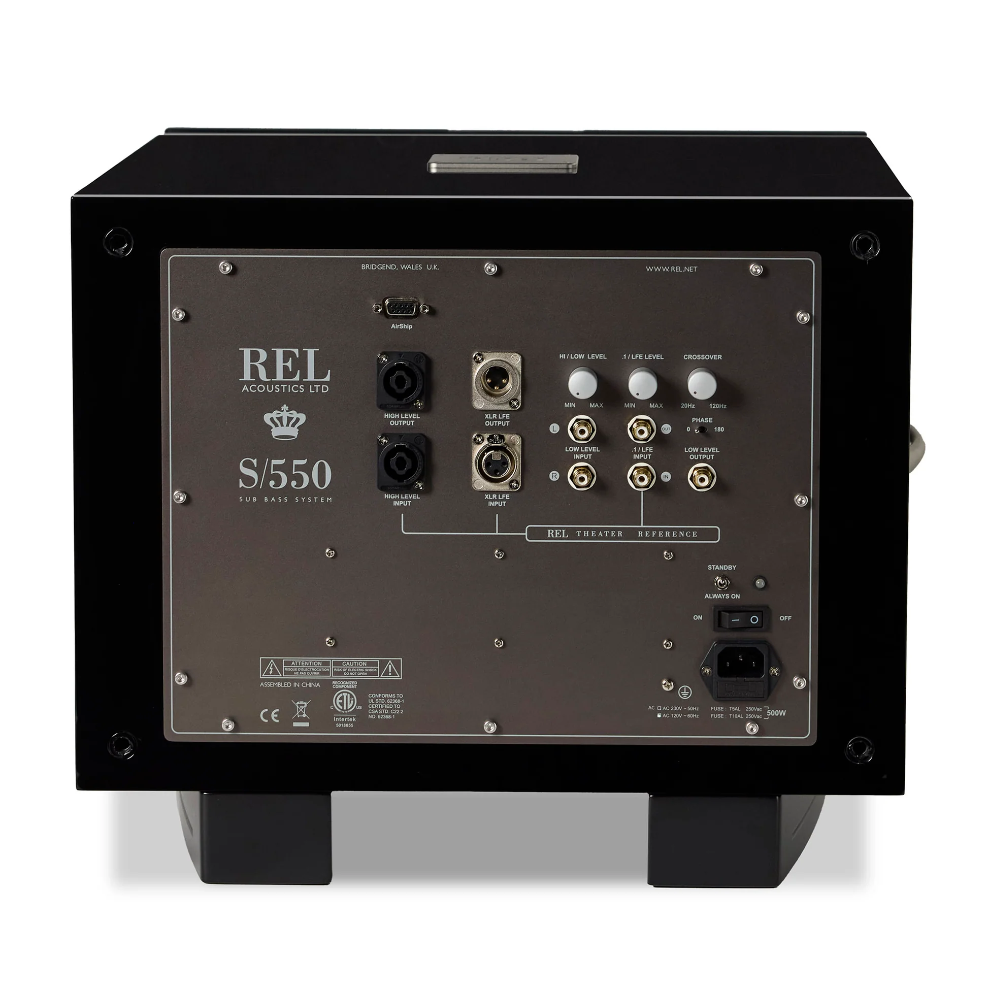 REL S/550 SUBWOOFERS