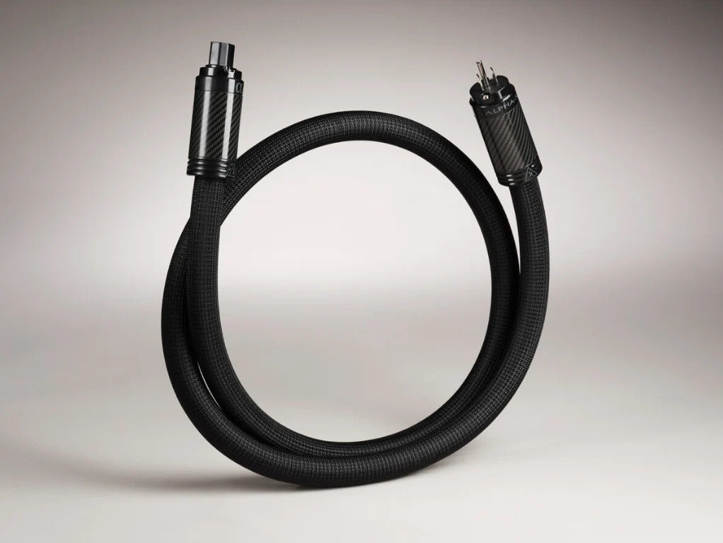 Shunyata Alpha-X NR Power Cable with noise reduction technology