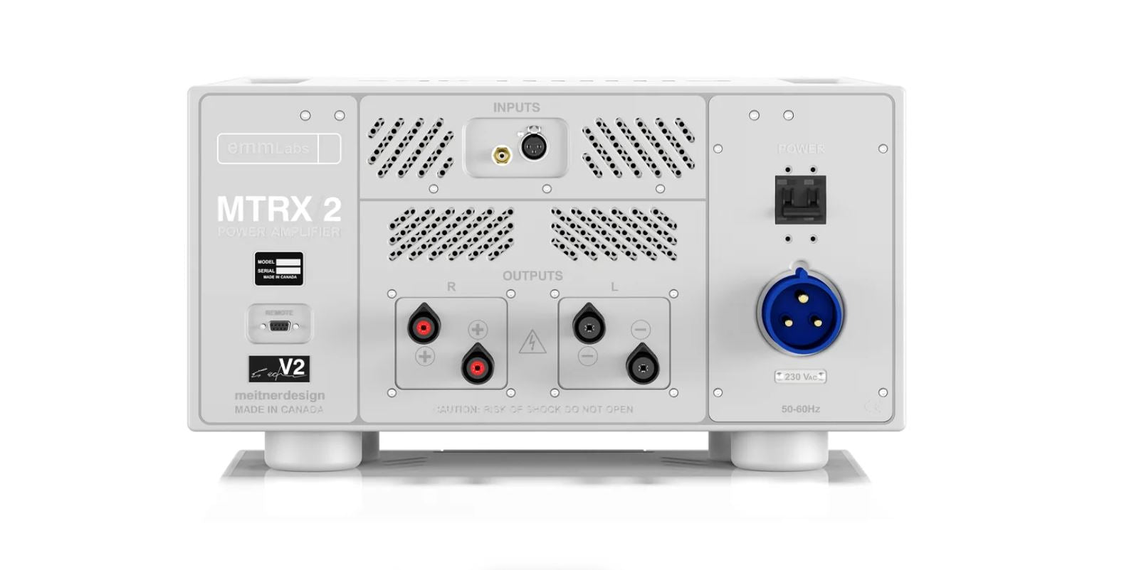 EMM Labs MTRX2 V2 Mono Amplifiers - back