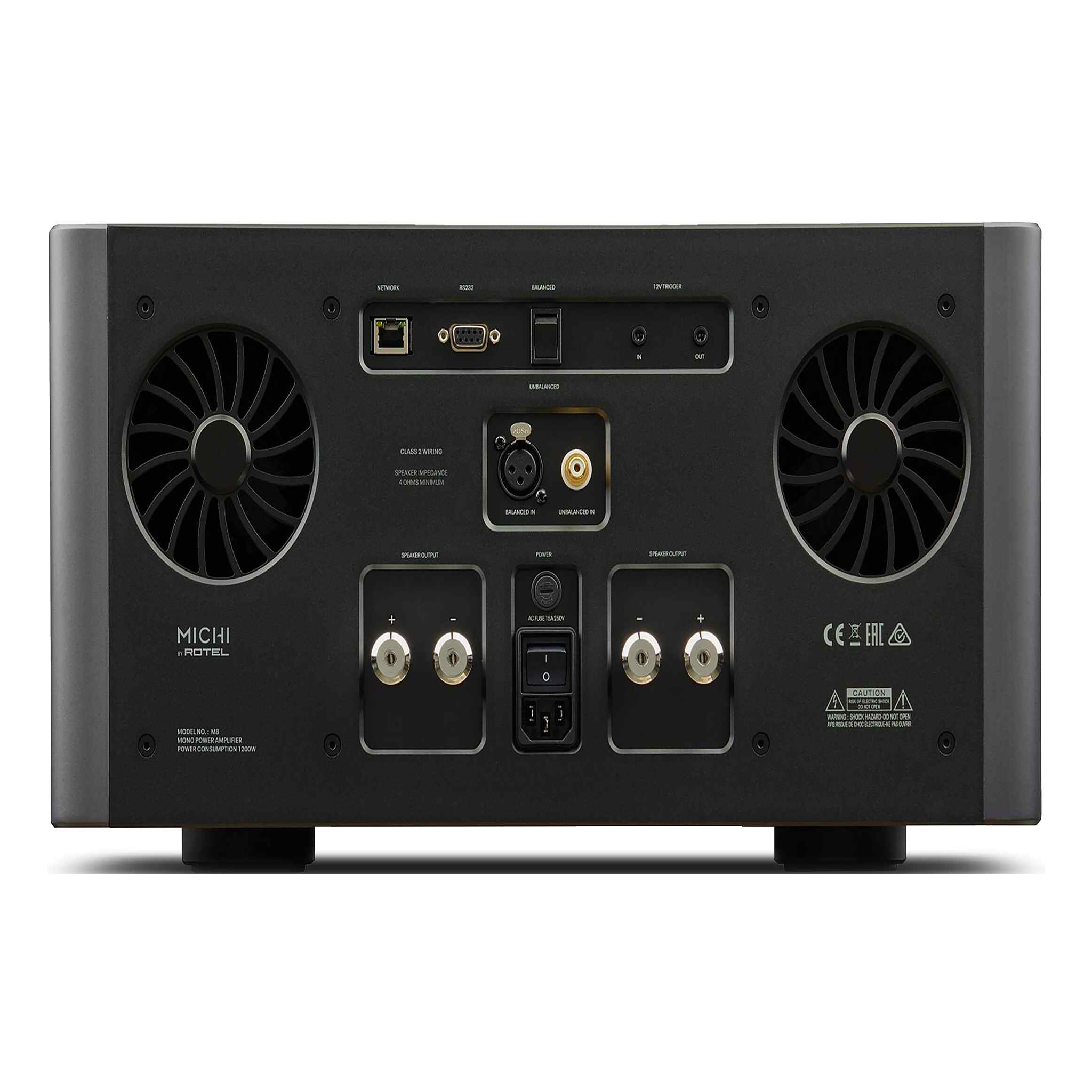 michi m8 monoblock amplifier