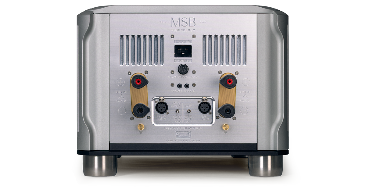 MSB Technology S500 Stereo Amplifier
