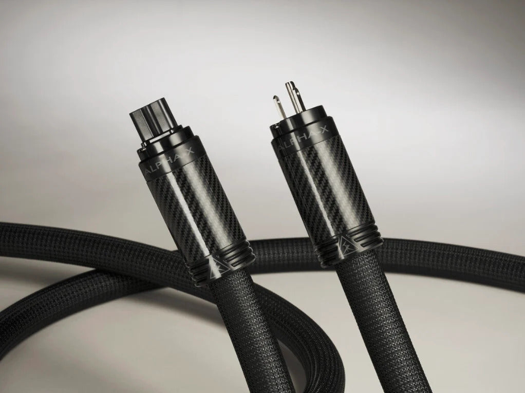 Shunyata Alpha-X XC Power Cable with premium shielding
