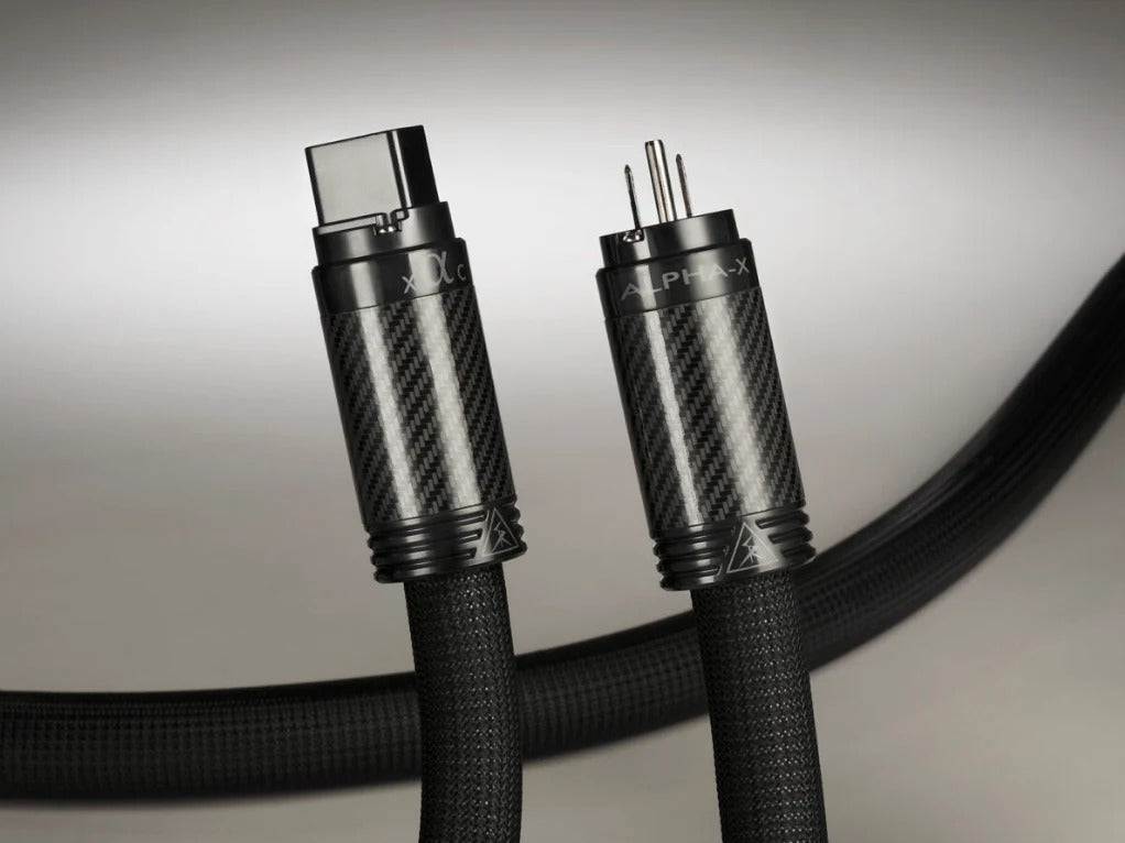 Shunyata Alpha-X XC Power Cable with premium shielding