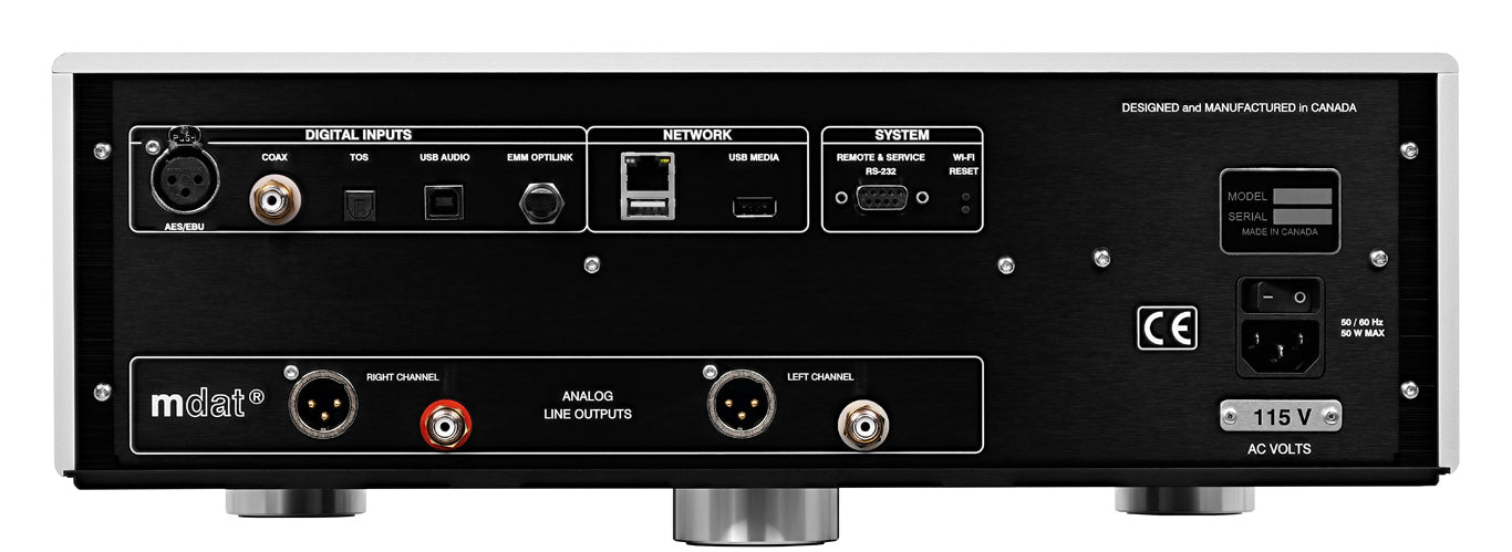 EMM Labs DV2i DAC with VControl – Flagship Digital Converter