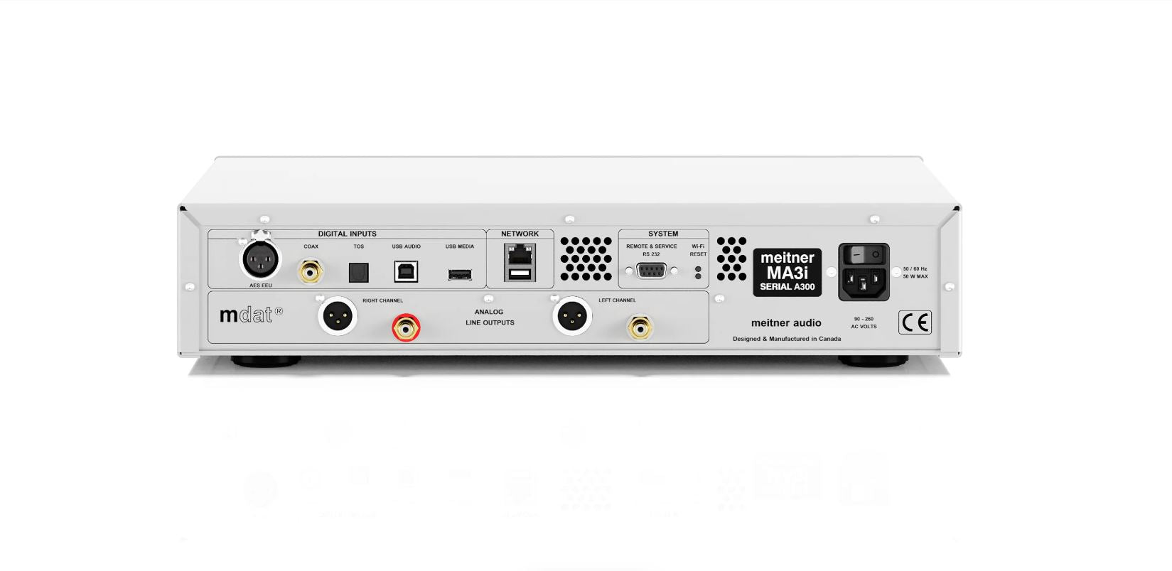 Meitner MA3i Streaming DAC – High-Resolution Digital Audio Solution